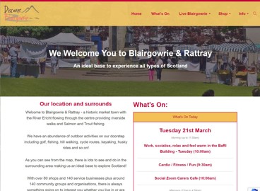 Discover Blairgowrie Volunteer